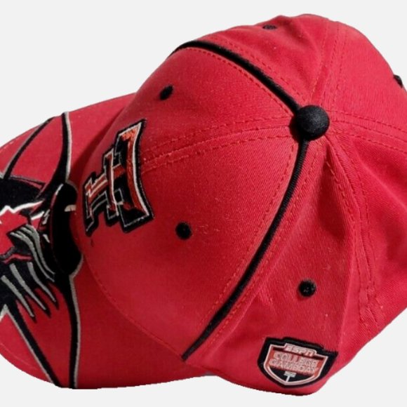 Texas Tech University Red Raiders College Adjustable Cap - Masked Rider/Double T - Picture 9 of 12